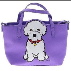 Marc Tetro Bichon Frise Mini Tote